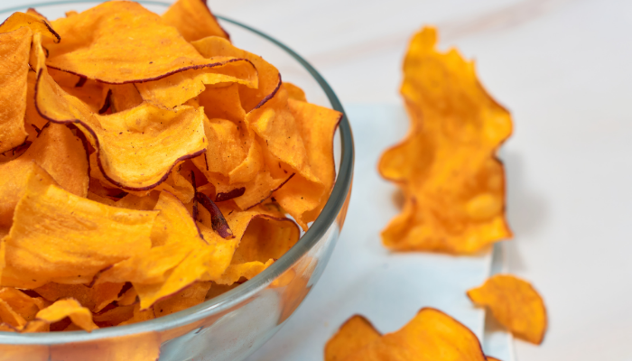 Como Fazer Chips de Batata Doce Fitness