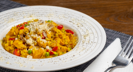 Risoto de Frango - Fácil, rápido e delicioso