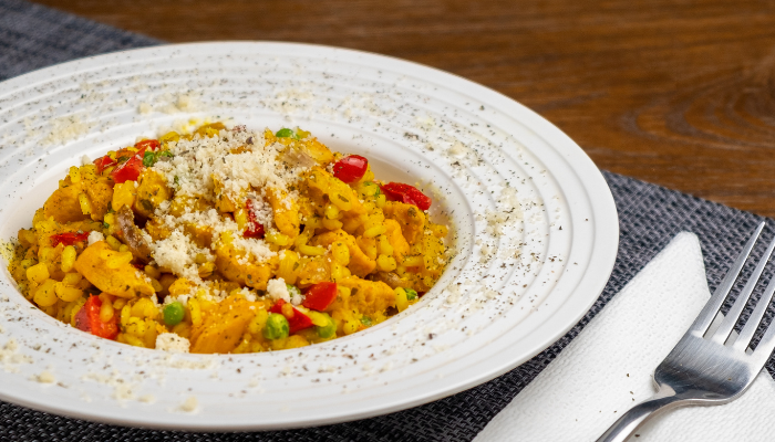 Risoto de Frango - Fácil, rápido e delicioso