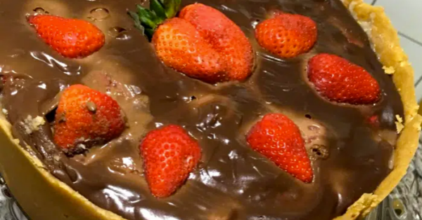 Torta de chocolate - rápida e deliciosa