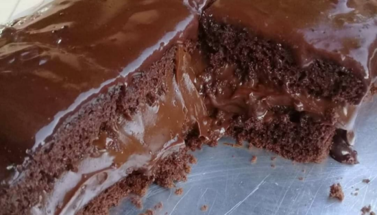 Bolo de Chocolate Fofinho e Delicioso