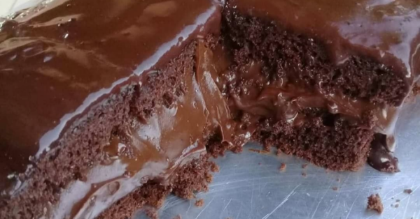 Bolo de Chocolate Fofinho e Delicioso