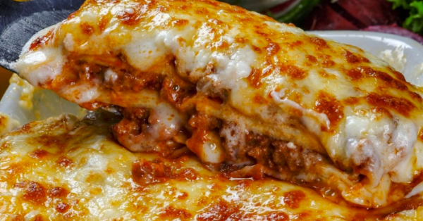 Receita Simples e Saborosa Lasanha de Carne Moída