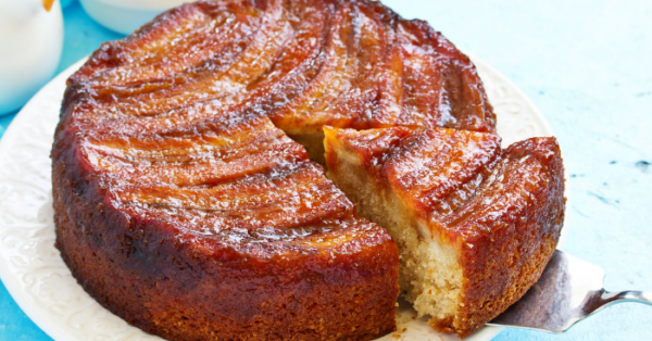 Bolo de Banana de Liquidificador - Receita prática