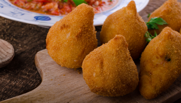 Coxinha de Batata Doce Fit