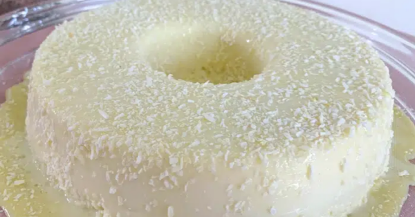 Pudim de Coco Delicioso - Facil e Rápido de Preparar