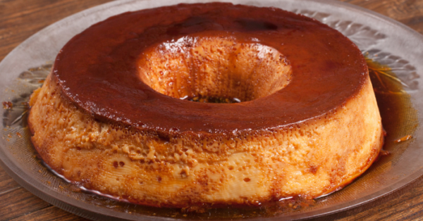 Pudim de Doce de Leite na Boca do Fogão