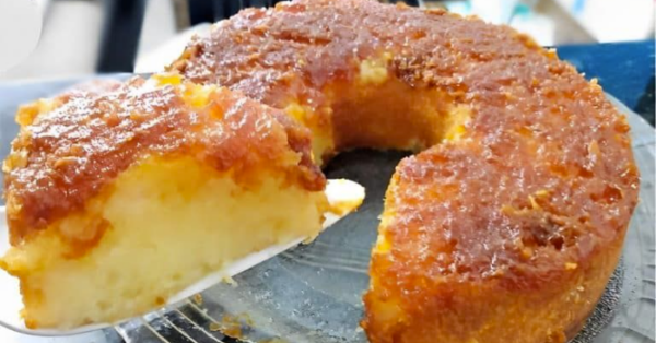 Bolo de Macaxeira Fofinho e Gostoso