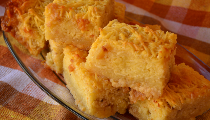 Receita Simples de Bolo de Aipim