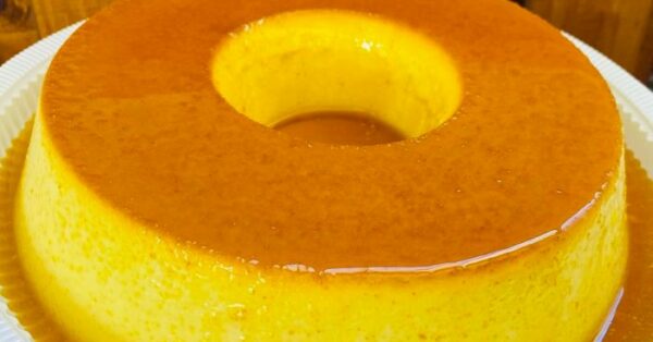 Receita de Pudim Cremoso de Milho de Latinha