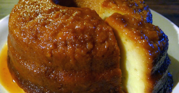 Pudim de Pão com 3 Ingredientes - Receita fácil e econômica