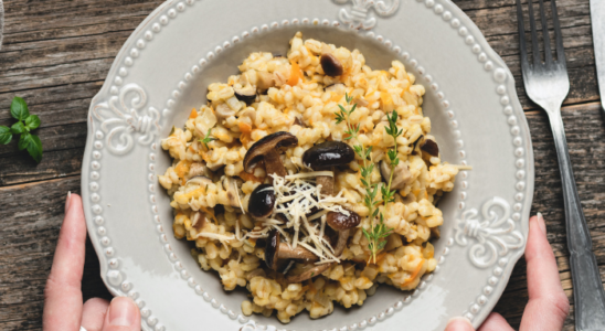 Delicioso Risoto de Funghi Secchi