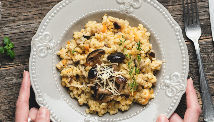 Delicioso Risoto de Funghi Secchi