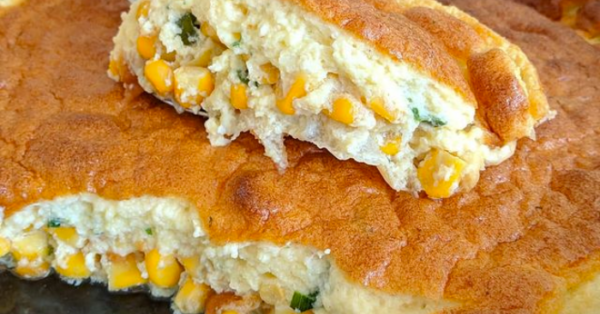 Suflê de Milho Fácil e Delicioso