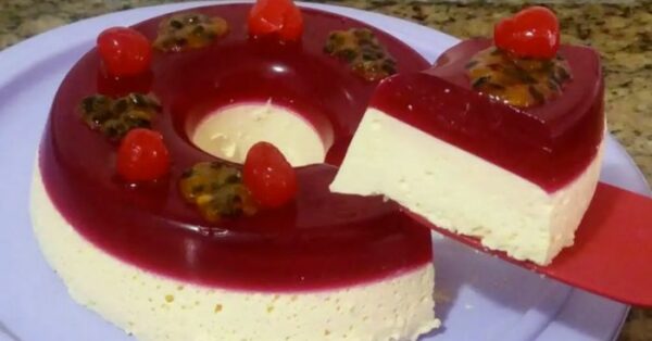 Receita de Sobremesa de Preguiçoso com Gelatina
