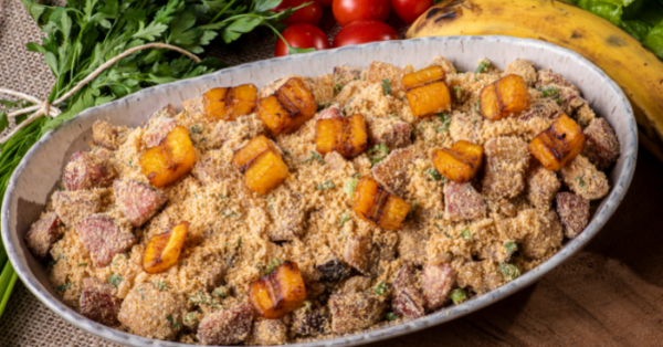Farofa de Banana Fácil e Deliciosa