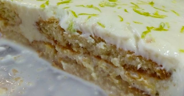Pavê de Limão Rápido e Delicioso